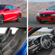 The 2019 Honda Civic Si (left) and 2020 Honda Civic Si prototype (right).